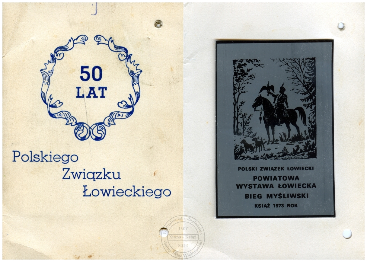 50 lat Polskiego Związku Łowieckiego. Książ 1973 r.