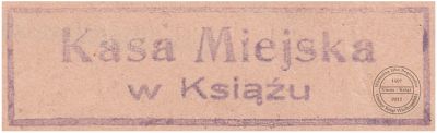 Kasa Miejska w Książu - 1947 r.