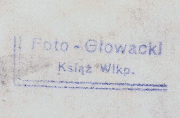 Pieczątka - Foto - Głowacki 1954 r.