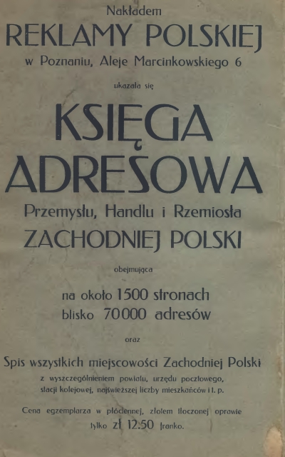 Spis telefonów. Książ 1926 r.