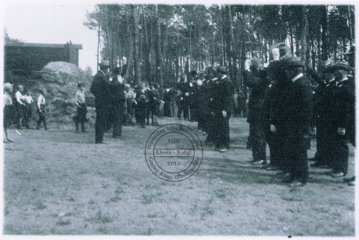 Zawody strzeleckie Bractwa Kurkowego 2. Książ 1932 r.