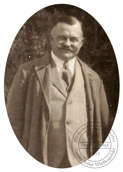 Zarząd Bractwa Kurkowego Książ 1931 r. (1) Prezes Józef Weinert.