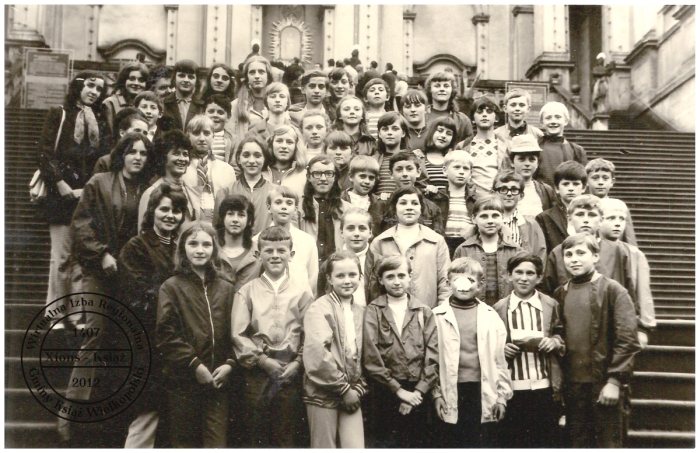 Wycieczka do Wambierzyc. SP Książ 1973 r.