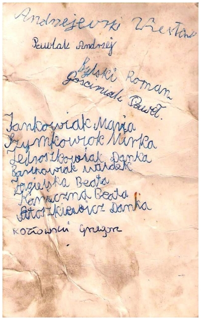 Szkoła Podstawowa. Włościejewice 1973 r.