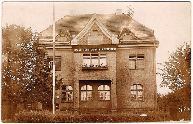 Urząd pocztowo telegraficzny. Książ 1934 r.