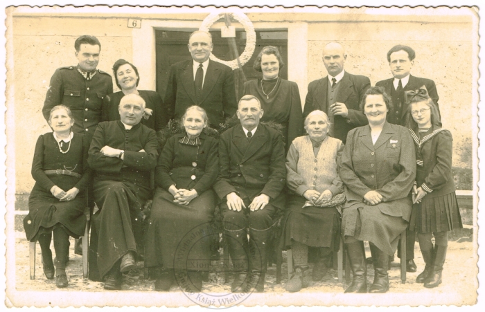 50. lecie ślubu państwa Szulców. Charłub 1947 r.