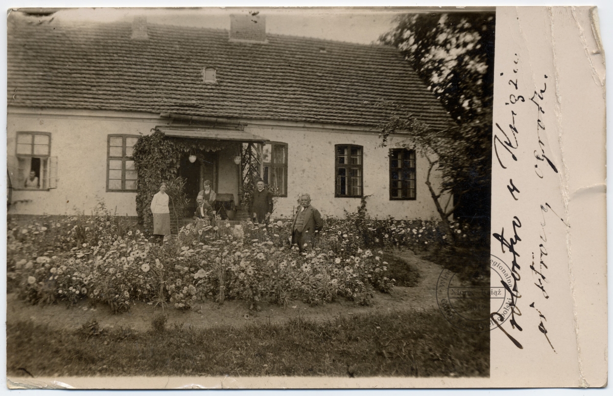 Probostwo w Książu. Fotografia pocztówkowa 1932 r.