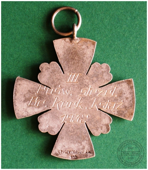 Medal Bractwa Kurkowego. Książ 1932 r.