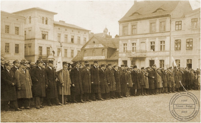 Śrem 1928 r. Obchody dziesięciolecia Powstania Wielkopolskiego