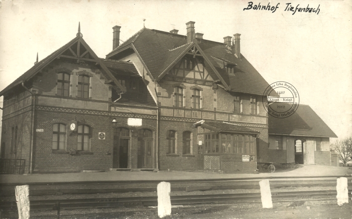 Dworzec kolejowy Książ - Tiefenbach.