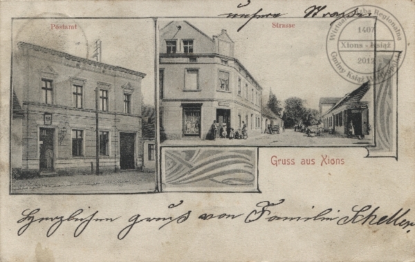 Pocztówka Gruss aus Xions. 1906 r.