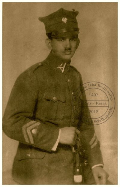 Edmund Borys powstaniec wielkopolski. 1919 r.