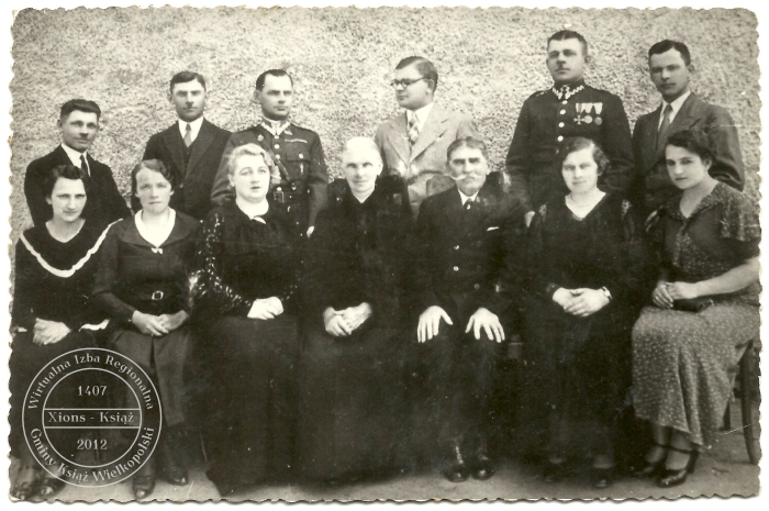 Rodzina Madalińskich - Mchy 1931 r.