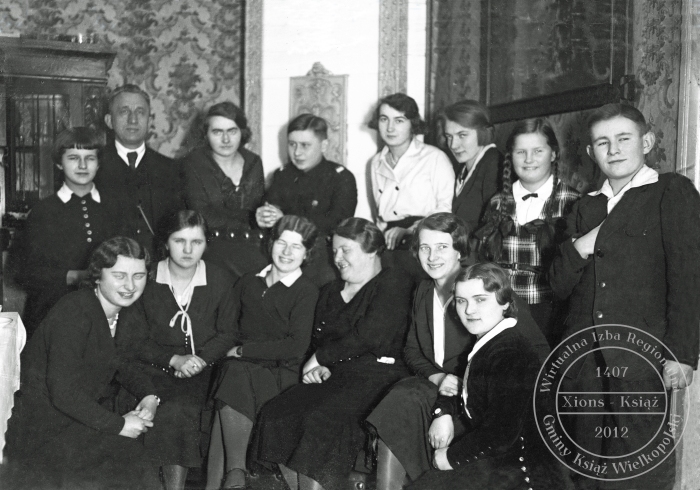 Członkowie rodziny Bulińskich - książ 1936 r.