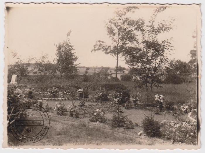 Grób rozstrzelanych 20 października 1939 r. Książ, 26 lipca 1942 r.