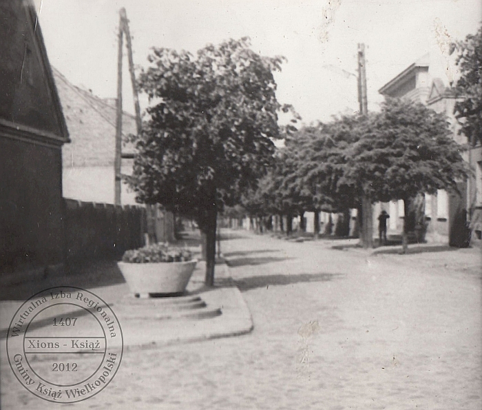 Ulica Tadeusza Kościuszki. Książ, lata 70.