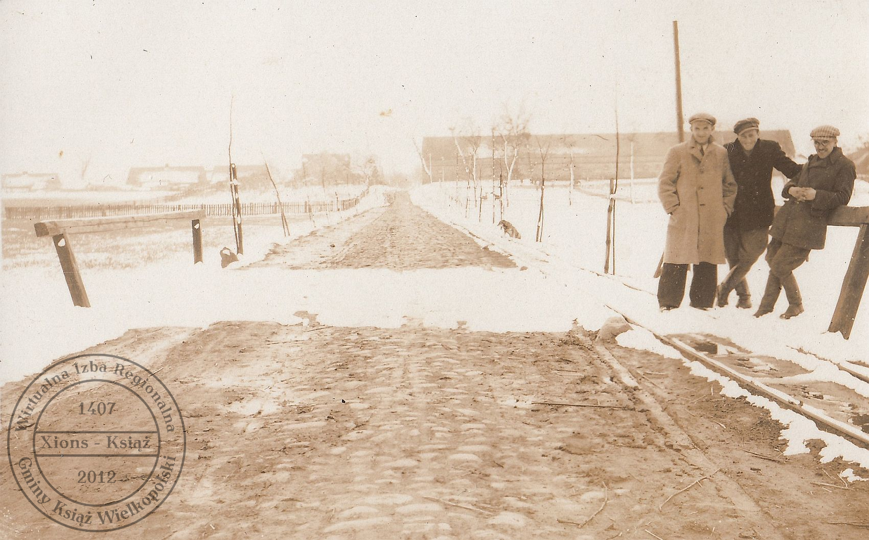 Droga do Kołacina. Około 1941 r.