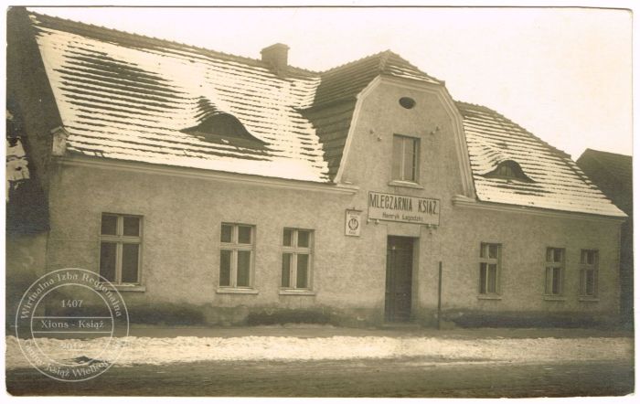 Mleczarnia Henryka Łagodzkiego. Wójtostwo Obwodowe. Książ 1935 r.