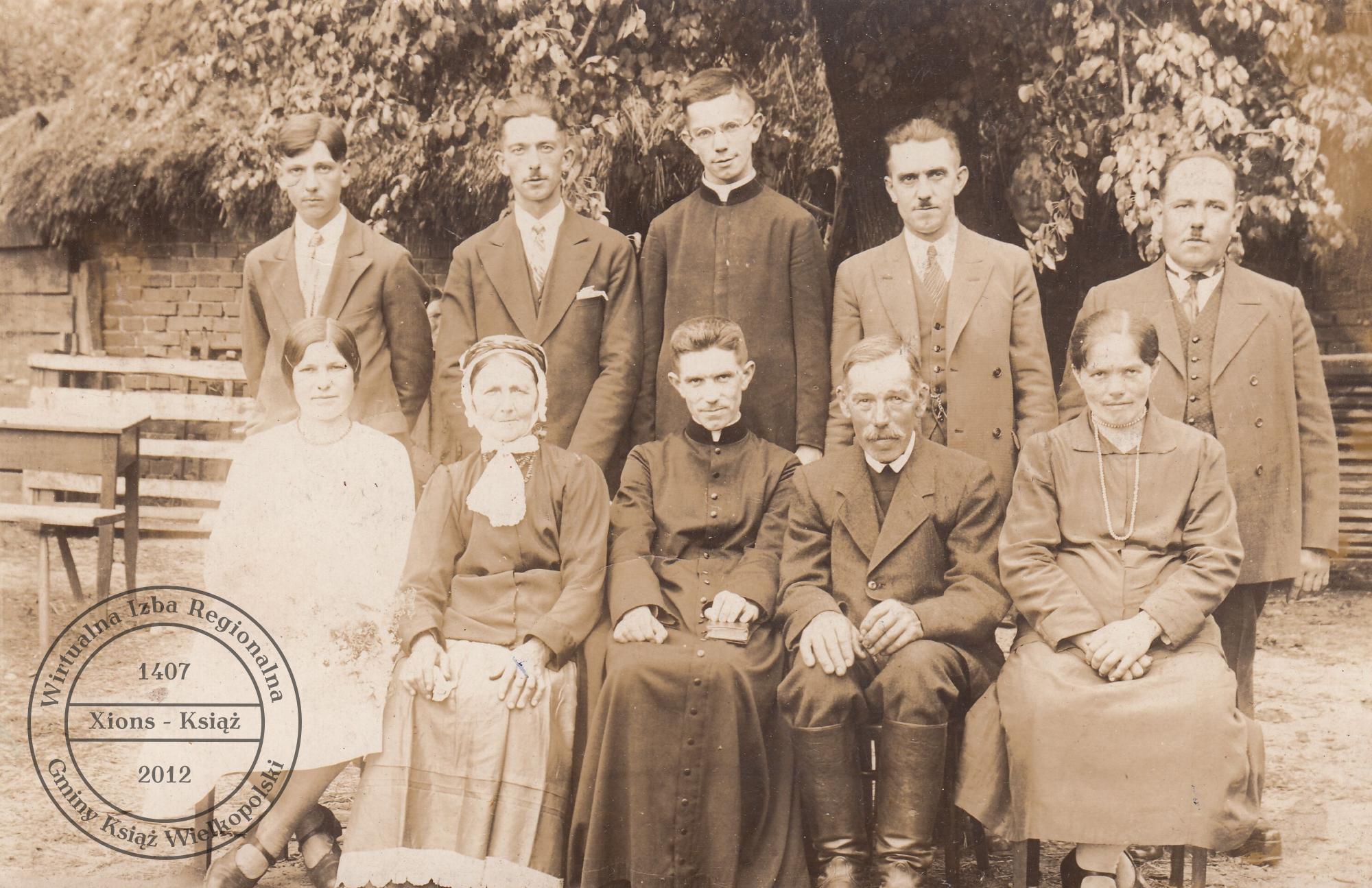 Rodzina Dębskich z Kołacina, 1932 r.