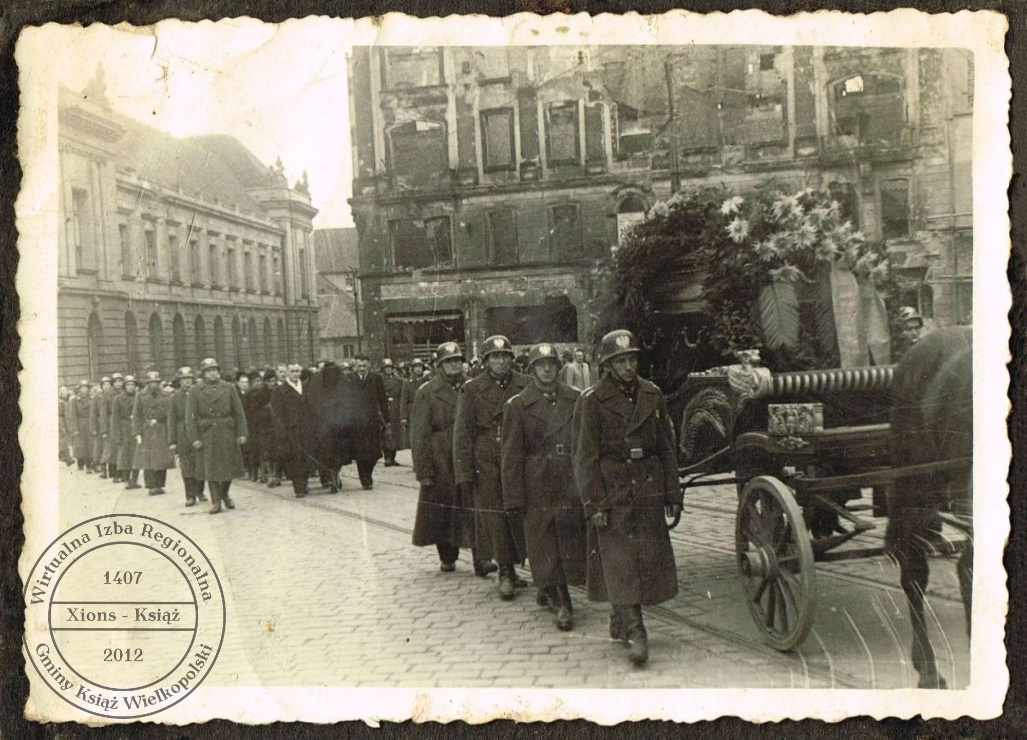 Władysław Günther pogrzeb 1946 r. Fotografia nr 9