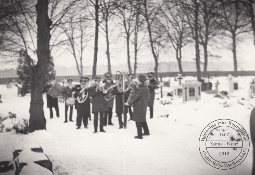 Pogrzeb dr. Maksymiliana Krybusa w dniu 25 stycznia 1970 r.