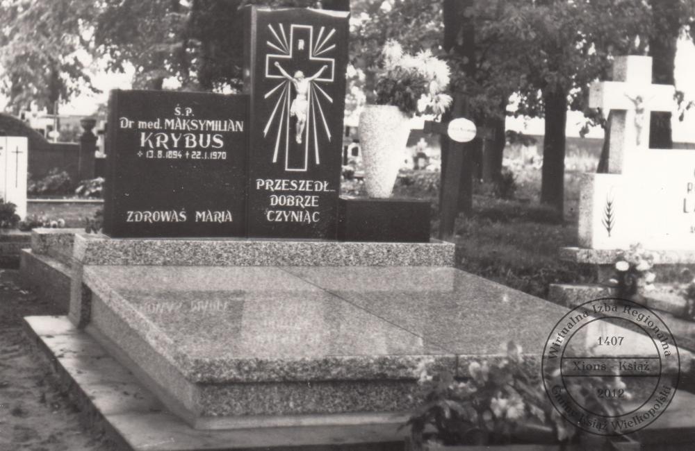Pogrzeb dr. Maksymiliana Krybusa w dniu 25 stycznia 1970 r.