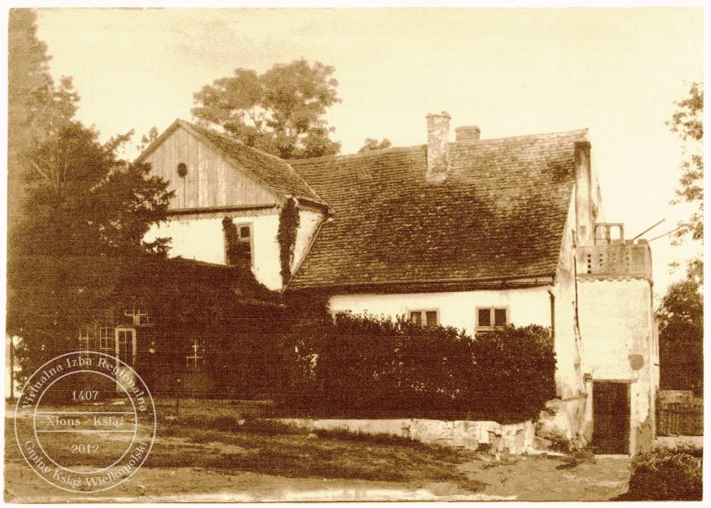 Dwór Państwa Barcikowskich. Konarskie 1939 r.