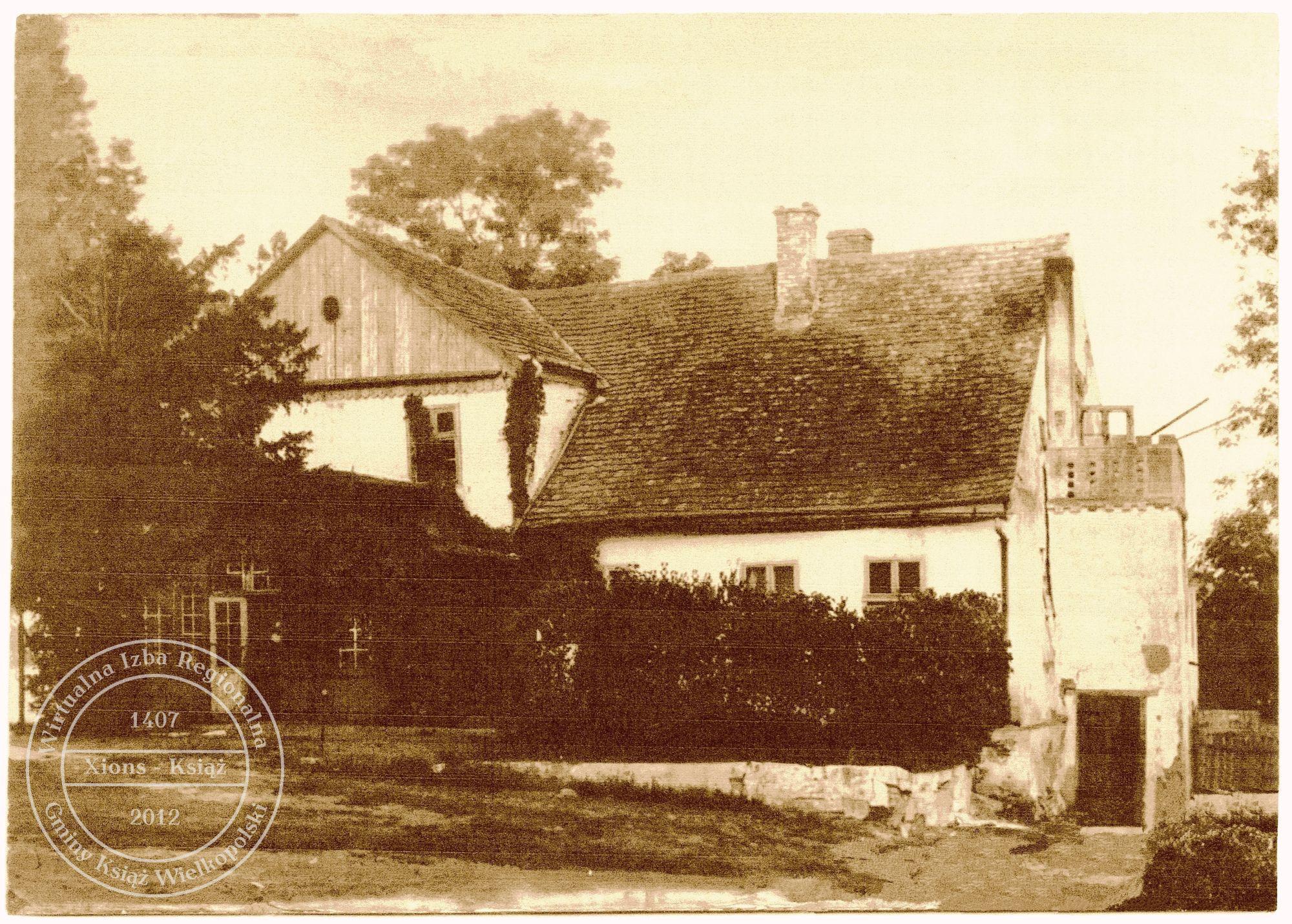 Dwór Państwa Barcikowskich. Konarskie 1939 r.