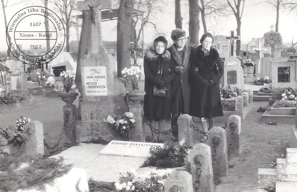 Rodzina Banaszyńskich. Książ, 1977 r.