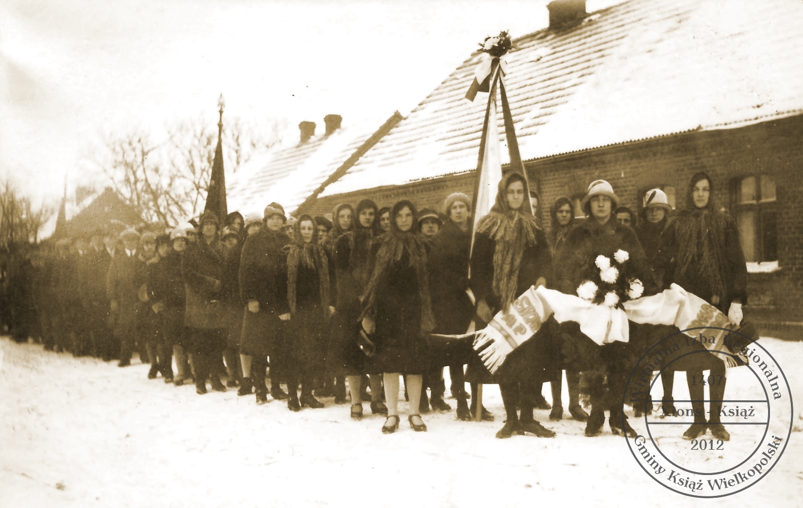 10 rocznica Powstania Wielkopolskiego. Chwałkowo Kościelne 1929 r.