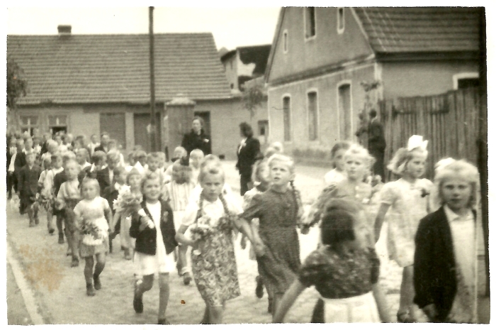 Uroczystość PCK, Książ 1948 r.