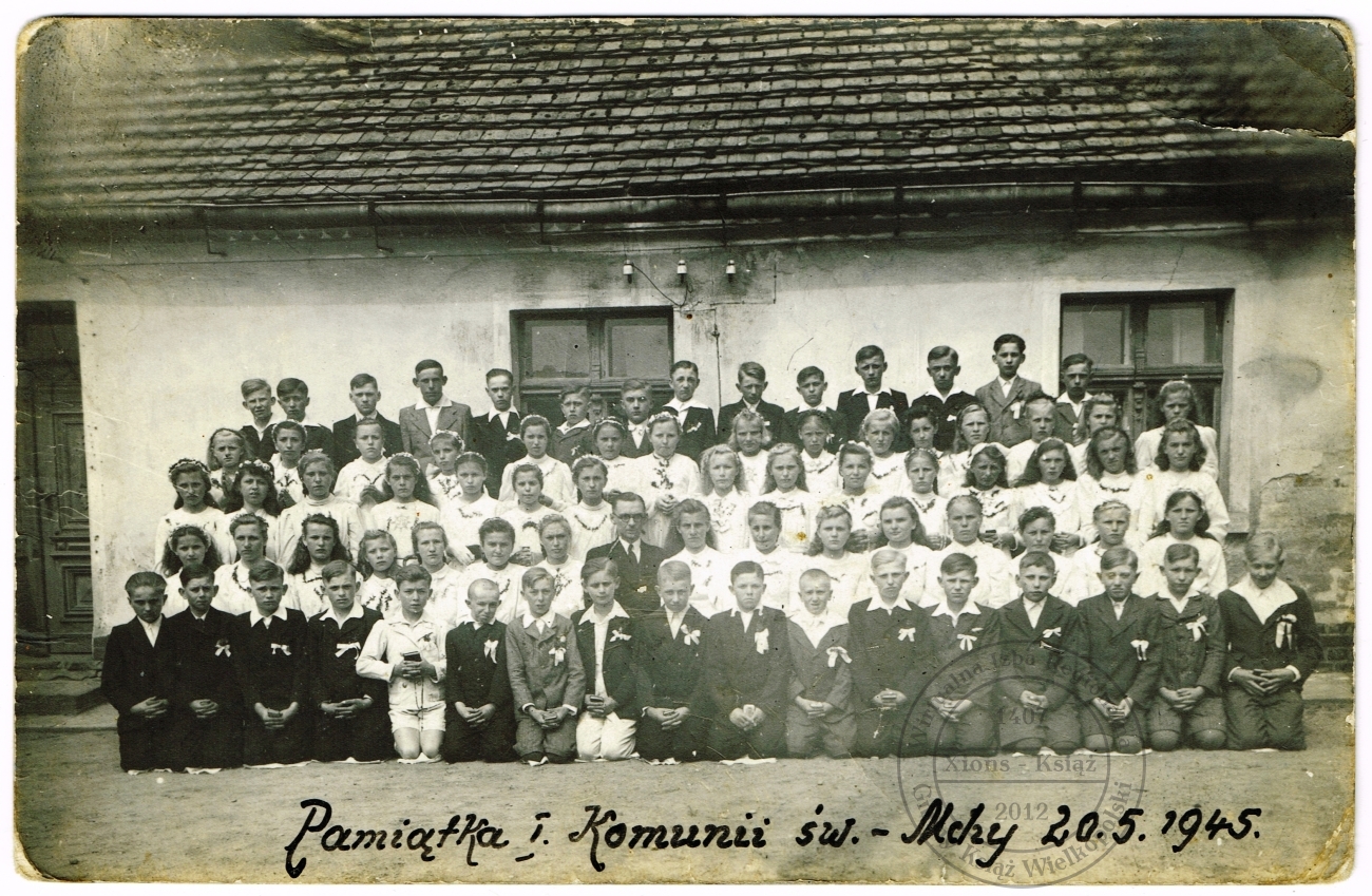 I Komunia Mchy 1945 r.