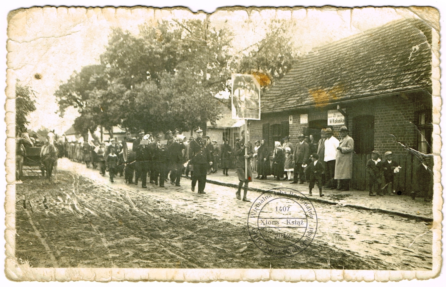 Dzień spółdzielczości. Mchy 1925 r.