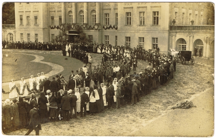 Pogrzeb hr. Krzysztofa Mielżyńskiego w dniu 23 czerwca 1927 r.