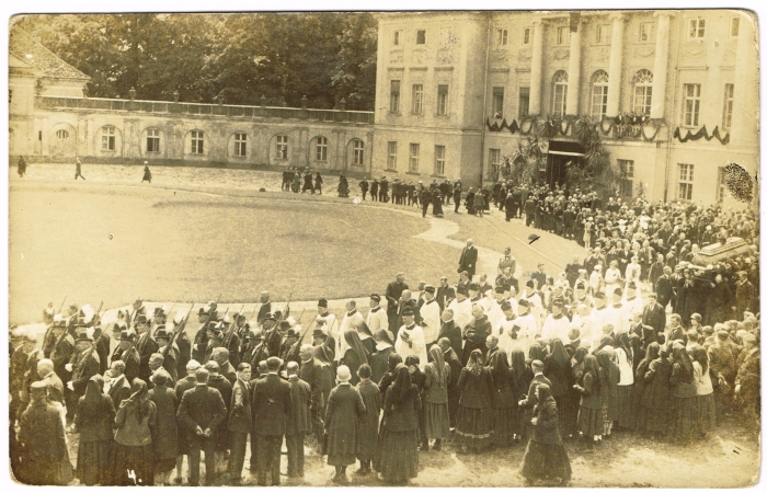 Pogrzeb hr. Krzysztofa Mielżyńskiego w dniu 23 czerwca 1927 r.