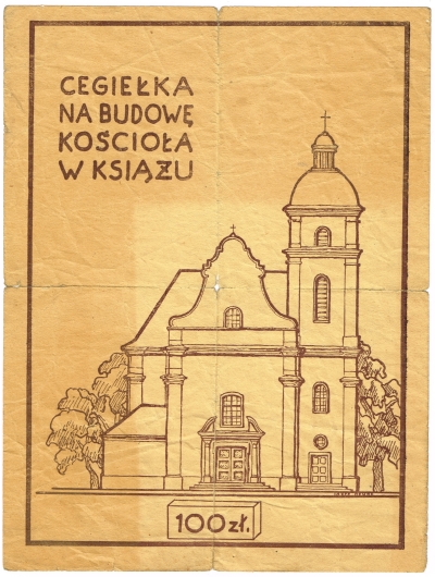 Rozbudowa kościoła pw. św. Mikołaja w Książu, 1948-1949