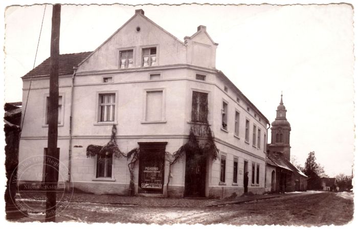 Dr Pommrich w oknie. Książ 1935 r.