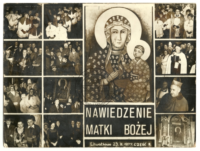 Nawiedzenie Matki Bożej. Chwałkowo 1977 r.