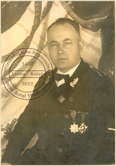 Król Kurkowy 1923 r. Jan Cyplik Książ.