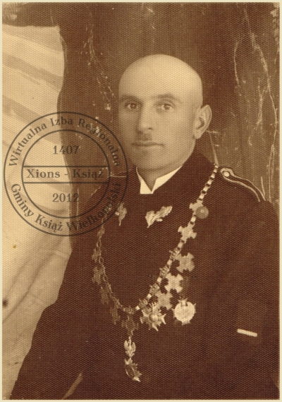 Król Kurkowy 1926 r. Szczepan Rybak Książ.