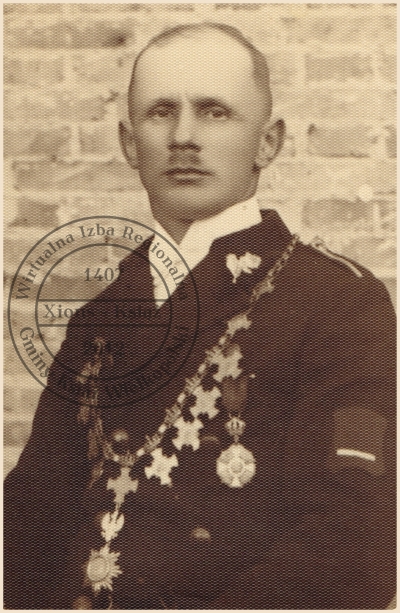 Król Kurkowy 1933 r. Stanisław Weinert Konarzyce.