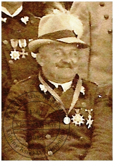 Król Kurkowy 1924 r. Józef Weinert Książ.