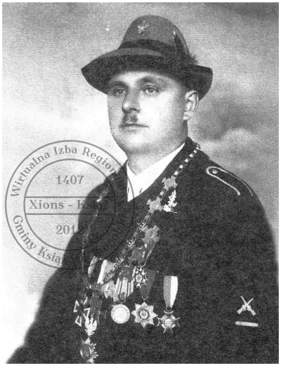 Król Kurkowy 1937 r. Józef Marczak Książ.