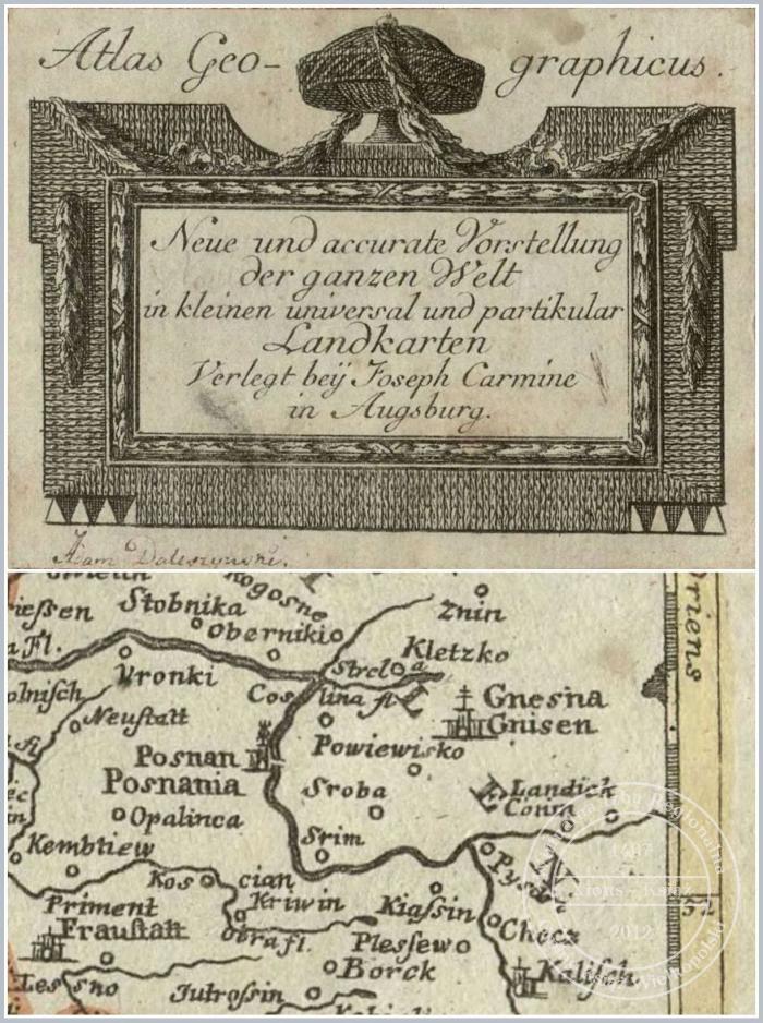 Atlas Geographica 1700 r. (?) Książ